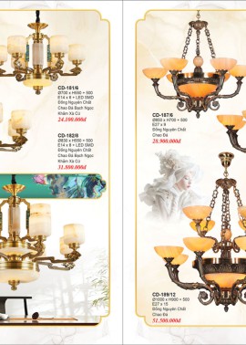 CATALOGUE ĐÈN TRANG TRÍ EUROTO 2025 ( CK từ 55%-60%)