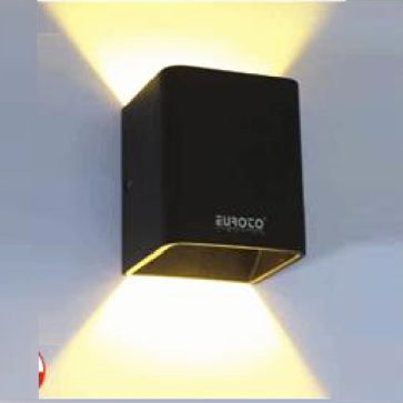 EU - CN - 164: Đèn gắn tường LED - KT: L70mm x W68mm x H100mm - Đèn LED COB 5W ánh sáng vàng