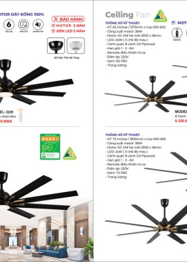 CATALOGUE ĐÈN TRANG TRÍ EUROTO 2025 ( CK từ 55%-60%)