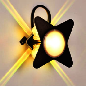 EU - CN - 168: Đèn gắn tường ngoài trời - KT: Ø150mm x W80mm - Đèn LED 5W