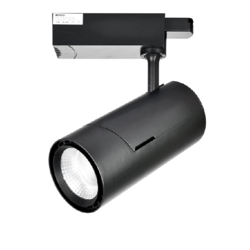 FR-170: Đèn rọi ray LED COB 50W - KT: Ø95mm x 210mm x H270mm - 1 chế độ ánh sáng (trắng/vàng)