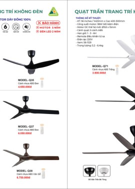 CATALOGUE ĐÈN TRANG TRÍ EUROTO 2025 ( CK từ 55%-60%)