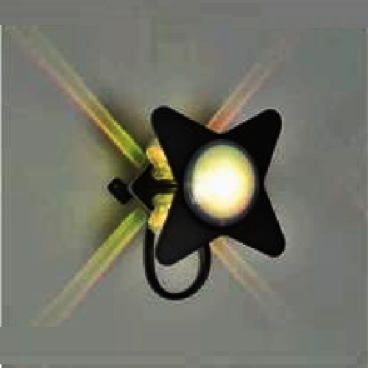 EU - CN - 170: Đèn gắn tường ngoài trời - KT: Ø150mm x W80mm - Đèn LED 5W đổi màu