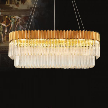 AN - TPL - 17020/L1000: Đèn thả Phale - KT: L1000mm x W300mm x H300mm  - Đèn chân E14 x 14 bóng