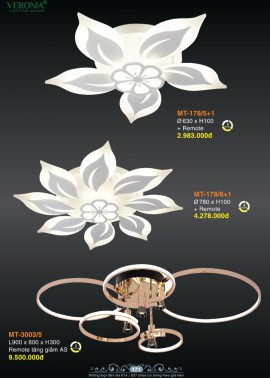 CATALOGUE ĐÈN VERONA 2026 ( CK từ 50%-60%)