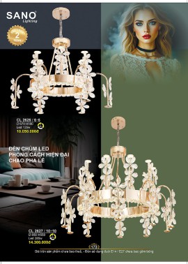 CATALOGUE ĐÈN SANO 2026-2027 ( Chiếc khấu từ 55%-58%)