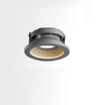 NDL1831-103: Đèn LED âm trần chống thấm nước 10W - KT: Ø115mm x H75mm - Lổ khoét: Ø - Ánh sáng vàng 3000K