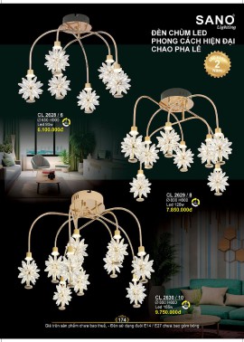 CATALOGUE ĐÈN SANO 2026-2027 ( Chiếc khấu từ 55%-58%)