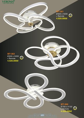 CATALOGUE ĐÈN VERONA 2026 ( CK từ 50%-60%)
