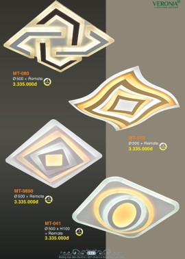 CATALOGUE ĐÈN VERONA 2026 ( CK từ 50%-60%)