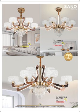 CATALOGUE ĐÈN SANO 2026-2027 ( Chiếc khấu từ 55%-58%)