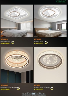 CATALOGUE ĐÈN VERONA 2026 ( CK từ 50%-60%)