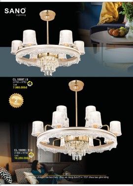 CATALOGUE ĐÈN SANO 2026-2027 ( Chiếc khấu từ 55%-58%)