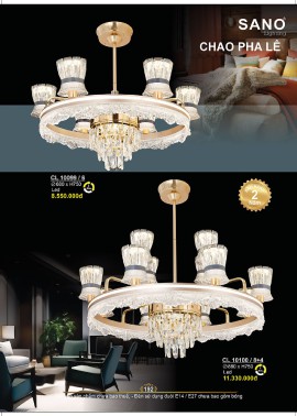 CATALOGUE ĐÈN SANO 2026-2027 ( Chiếc khấu từ 55%-58%)