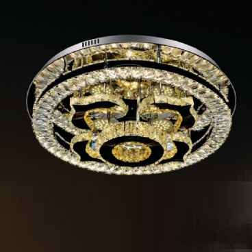 HF - ML 199: Đèn áp trần LED - KT: Ø600mm x H200mm - Đèn LED 79W đổi 3 màu - Remote