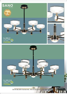 CATALOGUE ĐÈN SANO 2026-2027 ( Chiếc khấu từ 55%-58%)