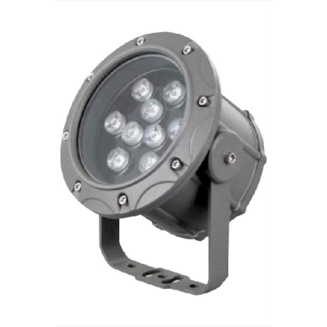 E - FNT- 02: Đèn pha ngoài trời 18W - KT: Ø170mm x H122mm - Ánh sáng xanh lá