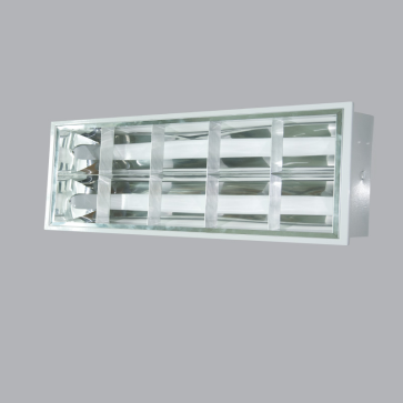 MATL-210T/V: Bộ máng xương cá LED tube 2 bóng 0.6m, KT: L605mm x W300mm x H83mm, 1 chế độ ánh sáng (trắng /vàng)