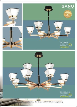 CATALOGUE ĐÈN SANO 2026-2027 ( Chiếc khấu từ 55%-58%)