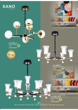 CATALOGUE ĐÈN SANO 2026-2027 ( Chiếc khấu từ 55%-58%)