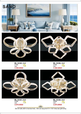 CATALOGUE ĐÈN SANO 2026-2027 ( Chiếc khấu từ 55%-58%)