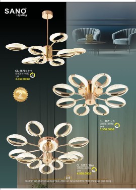 CATALOGUE ĐÈN SANO 2026-2027 ( Chiếc khấu từ 55%-58%)