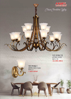 CATALOGUE ĐÈN HUFA ( CK TỪ 55%-65%)