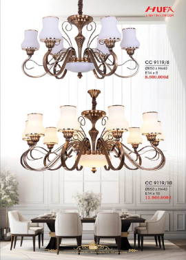 CATALOGUE ĐÈN HUFA ( CK TỪ 55%-65%)