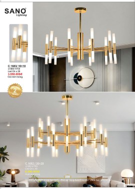 CATALOGUE ĐÈN SANO 2026-2027 ( Chiếc khấu từ 55%-58%)
