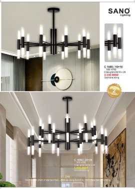 CATALOGUE ĐÈN SANO 2026-2027 ( Chiếc khấu từ 55%-58%)