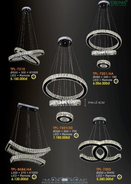 CATALOGUE ĐÈN VERONA 2026 ( CK từ 50%-60%)
