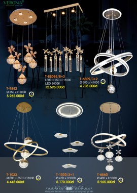 CATALOGUE ĐÈN VERONA 2026 ( CK từ 50%-60%)