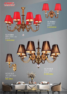 CATALOGUE ĐÈN HUFA ( CK TỪ 55%-65%)