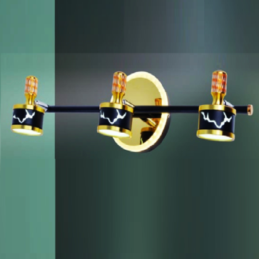 HF - SG - 2216/3: Đèn rọi gương/tranh  3 bóng - KT: L460mm x W80mm x H150mm - Đèn LED 5W x 3 ánh sáng đổi 3 màu