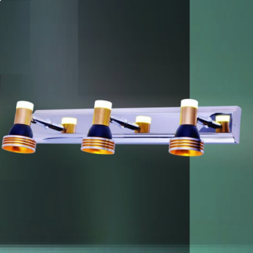 HF - SG - 2219/3: Đèn rọi gương/tranh 3 bóng - KT: L460mm x W140mm x H150mm - Đèn LED 5W x 3 ánh sáng vàng