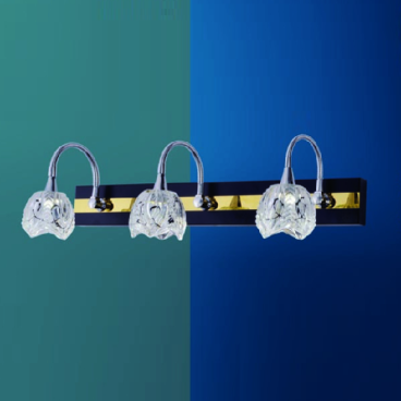 HF - SG - 2229/3: Đèn rọi gương/tranh 3 bóng - KT: L450mm x W60mm x H180mm - Đèn LED 3W x 3 ánh sáng đổi 3 màu