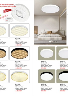 CATALOGUE ĐÈN TRANG TRÍ EUROTO 2025 ( CK từ 55%-60%)