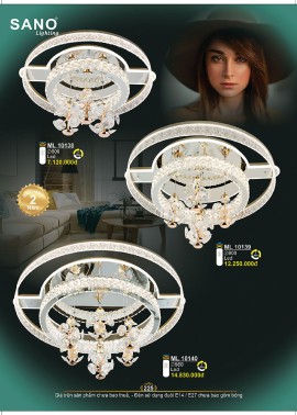 CATALOGUE ĐÈN SANO 2026-2027 ( Chiếc khấu từ 55%-58%)