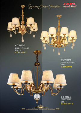 CATALOGUE ĐÈN HUFA ( CK TỪ 55%-65%)