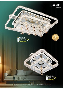 CATALOGUE ĐÈN SANO 2026-2027 ( Chiếc khấu từ 55%-58%)