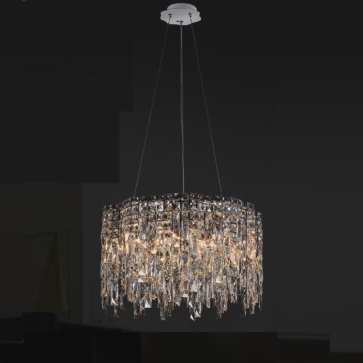 35 - TPL2278T600: Đèn thả Phale - KT: Ø600mm - Bóng đèn E14 x 12 bóng