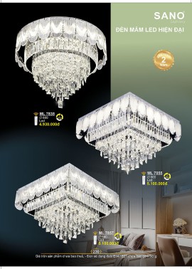 CATALOGUE ĐÈN SANO 2026-2027 ( Chiếc khấu từ 55%-58%)