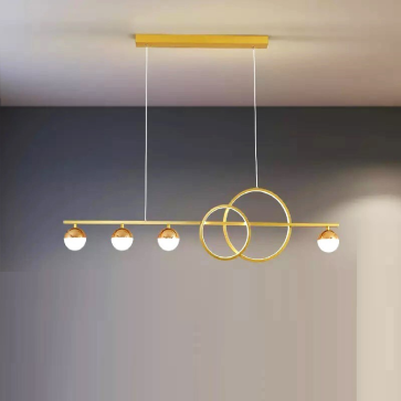 THCN - 231-21: Đèn thả ngang LED - KT: L1200mm x H1100mm - Đèn LED đổi 3 màu