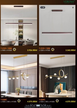 CATALOGUE ĐÈN VERONA 2026 ( CK từ 50%-60%)