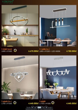 CATALOGUE ĐÈN VERONA 2026 ( CK từ 50%-60%)