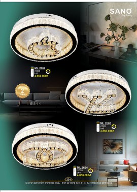CATALOGUE ĐÈN SANO 2026-2027 ( Chiếc khấu từ 55%-58%)
