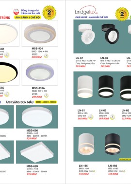 CATALOGUE ĐÈN TRANG TRÍ EUROTO 2025 ( CK từ 55%-60%)