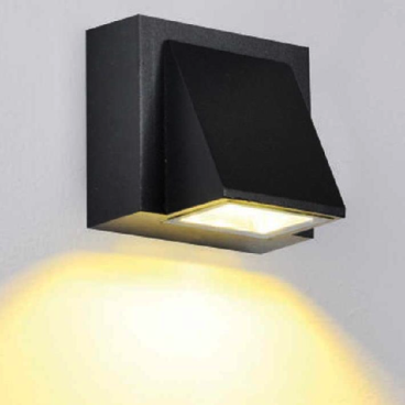 EU - CN - 239: Đèn gắn tường LED - KT: L80mm x W65mm x H75mm - Đèn LED COB 3W  ánh sáng vàng