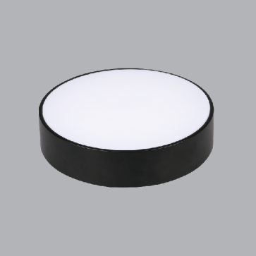 SRDLB - 24/3C: Đèn ốp trần tràn viền 24W viền đen đổi màu