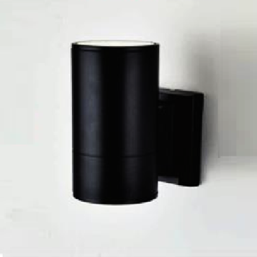 AN - VL - 2516/1: Đèn gắn tường ngoài trời - KT: Ø90mm x H200mm - Đèn LED 5W, ánh sáng vàng